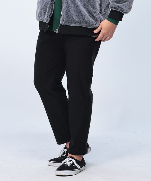 【セール】B＆T CLUB (ビーアンドティークラブ) 裏起毛 ストレッチ ノータック アクティブ ウォームパンツ 7112951（その他パンツ）｜B&T CLUB（ビーティークラブ）