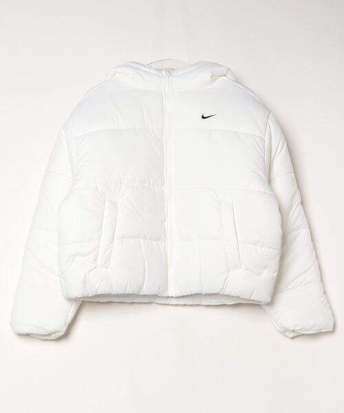 NIKE(ナイキ)の「ナイキ NIKE ナイキ NSW TF SYNFL CLSC PFR ジャケット(ダウンジャケット/コート・レディース・ホワイト/ブラック・S/M/L/XL)」の19枚目の写真