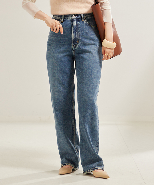 plage（プラージュ）の「《追加》Straight ジーンズ（デニムパンツ