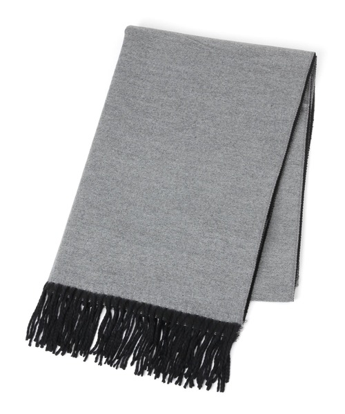 BAYFLOW（ベイフロー）の「リバーシブルボリュームマフラー（ストール/ショール・メンズ・ブラウン/ブラック/グレー/グリーン・FREE）」の6枚目の写真