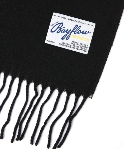 BAYFLOW（ベイフロー）の「リバーシブルボリュームマフラー（ストール/ショール・メンズ・ブラウン/ブラック/グレー/グリーン・FREE）」の11枚目の写真