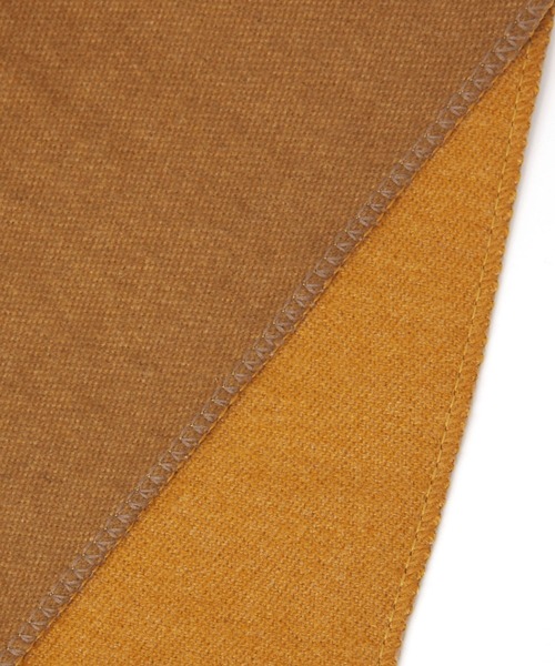 BAYFLOW（ベイフロー）の「リバーシブルボリュームマフラー（ストール/ショール・メンズ・ブラウン/ブラック/グレー/グリーン・FREE）」の14枚目の写真