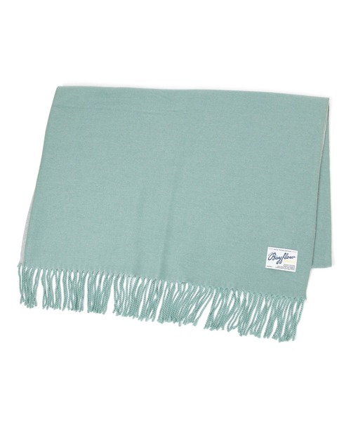 BAYFLOW（ベイフロー）の「リバーシブルボリュームマフラー（ストール/ショール・メンズ・ブラウン/ブラック/グレー/グリーン・FREE）」の20枚目の写真