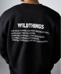 SETUP7（セットアップセブン）の「【WILD THINGS】ステンシルバックプリントトスウェット（スウェット）」