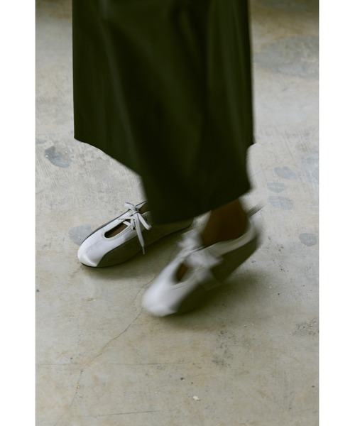 ラバーソールレースアップバレエシューズ / 軽量（バレエシューズ