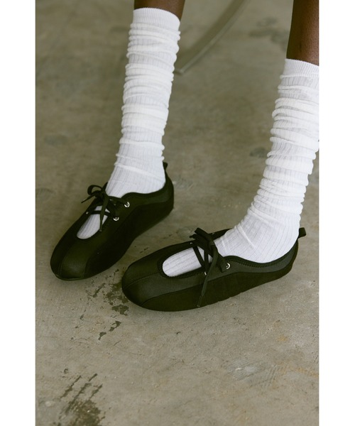 雨の日も◎Melissa レースアップバレエシューズ(送料込/追跡付) melissa(メリッサ)・ソフトバレリーナ バレエシューズ 追跡有