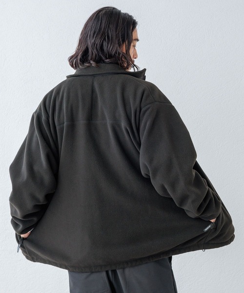 HEREIAM（ヘレイアム）の「【HEREIAM MEN】コントラストフリースZIP（その他アウター・メンズ・ブラック/アイボリー・LARGE/MEDIUM）」の15枚目の写真
