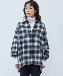 Live in comfort（リブインコンフォート）の「リブ　イン　コンフォート　今っぽいゆるっと感がおしゃれな　オーバーサイズシャツ（シャツ/ブラウス）」