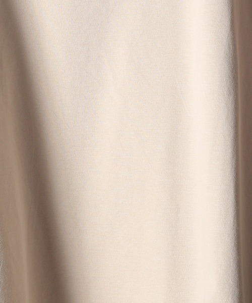 WHYTO.(ホワイト)の「「WHYTO. / ホワイト」 DROP FRENCH SLEEVES TEE(Tシャツ/カットソー・レディース・ブラック/グレイッシュベージュ/オフホワイト・36/38)」の7枚目の写真