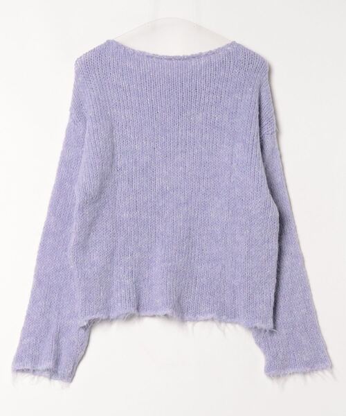 微起毛カラーニットトップス（ニット/セーター）｜leune（ルネ）の