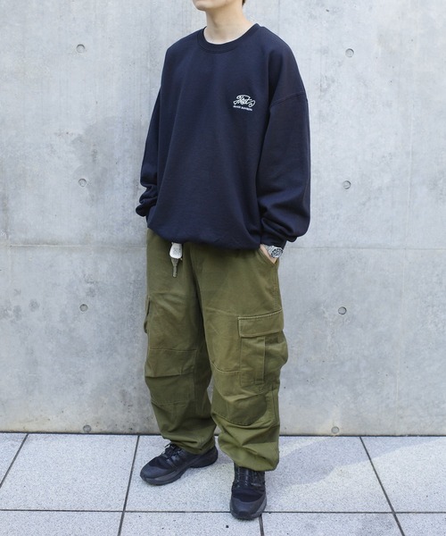 セール】【UNISEX/ユニセックス】FACT ドミノスウェットクルー