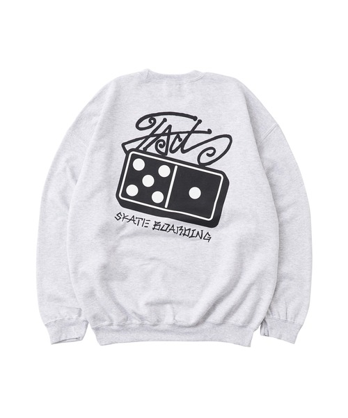 セール】【UNISEX/ユニセックス】FACT ドミノスウェットクルー