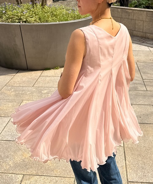 JENNE(ジェンヌ)の「ラグジュアリー花束ブラウス(その他トップス・レディース・オフホワイト/ピンク/ブラック・LARGE/MEDIUM/SMALL)」の19枚目の写真