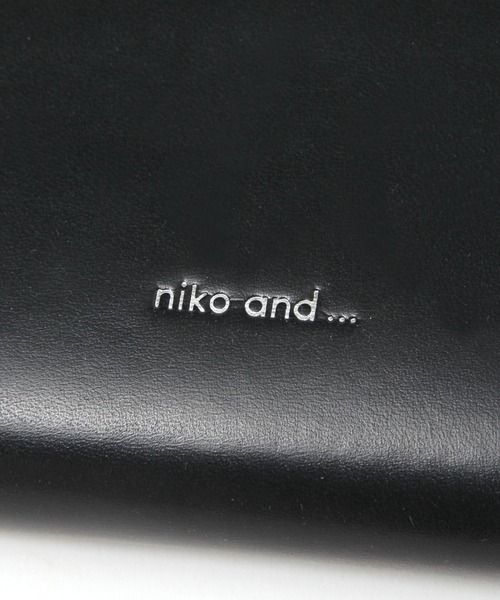 niko and...（ニコアンド）の「オリジナルロゴがま口ロング財布（財布・レディース・ブラック/グリーン・0）」の8枚目の写真