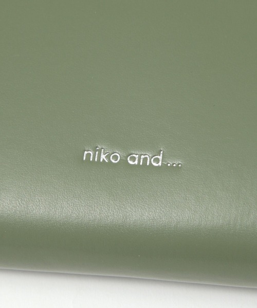 niko and...（ニコアンド）の「オリジナルロゴがま口ロング財布（財布・レディース・ブラック/グリーン・0）」の14枚目の写真