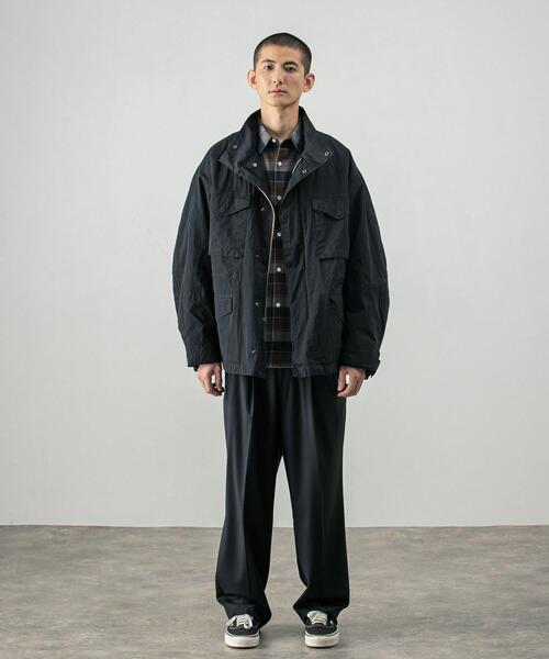 ATON/ エイトン　Field Coat ライナーなし AIR WEATHER FIELD COAT / CHARCOAL GRAY | ATON (MEN)(エイトン