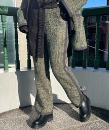 INGEBORG（インゲボルグ）の「【INGEBORG×VIVIANO】ファンシーツイードパンツ（その他パンツ）」