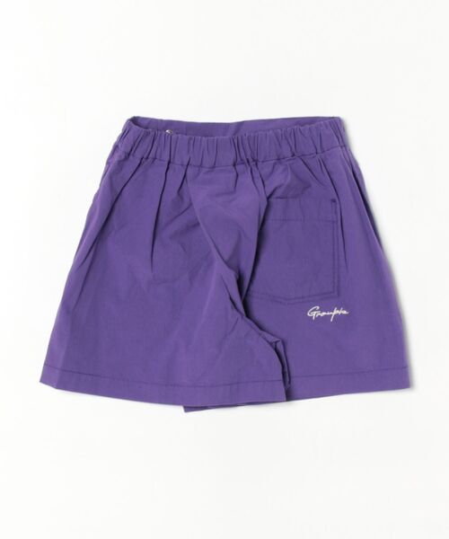 GROOVY COLORS（グルービーカラーズ）の「Typewritercloth Culottes（その他パンツ・キッズ・パープル・120/110）」の2枚目の写真