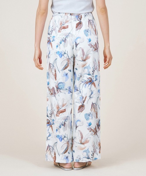 marmors（マルモア）の「【marmors】flower print straight pants（その他パンツ・レディース・オレンジ/マルチ/オフホワイト/ブルー・36）」の15枚目の写真