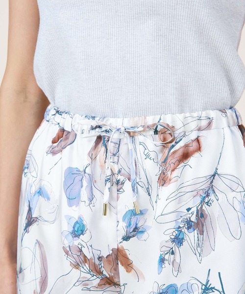 marmors（マルモア）の「【marmors】flower print straight pants（その他パンツ・レディース・オレンジ/マルチ/オフホワイト/ブルー・36）」の14枚目の写真