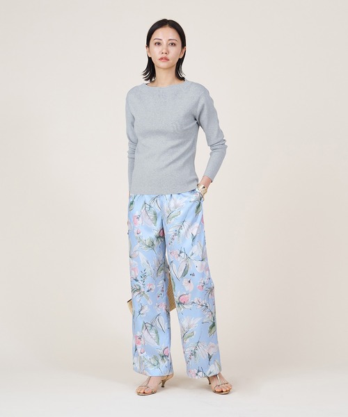 セール】【marmors】flower print straight pants（その他パンツ