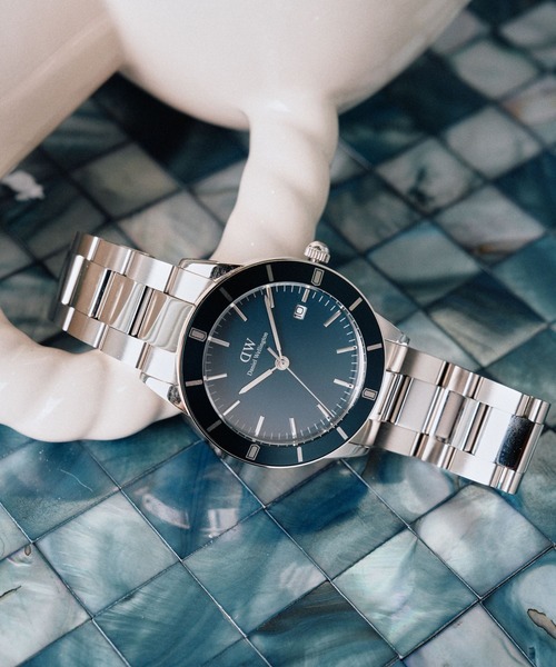 Iconic Paradigma Link 40MM シルバー／ブラック（アナログ腕時計