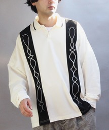 ８(eight) | 切替刺繍ポロシャツ(ポロシャツ)