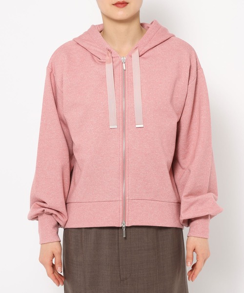 mysty woman（ミスティウーマン）の「アソート裏毛ZIPパーカー  322315（パーカー・レディース・グレー/ブラック/ピンク・FREE）」の18枚目の写真