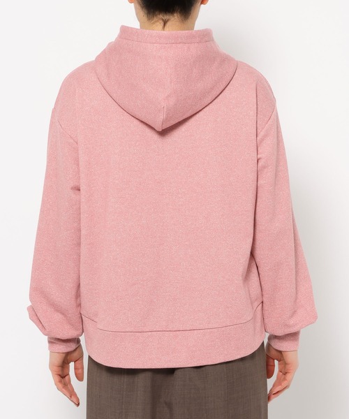 mysty woman（ミスティウーマン）の「アソート裏毛ZIPパーカー  322315（パーカー・レディース・グレー/ブラック/ピンク・FREE）」の9枚目の写真