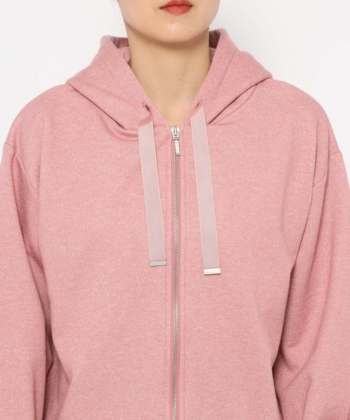 mysty woman（ミスティウーマン）の「アソート裏毛ZIPパーカー 322315