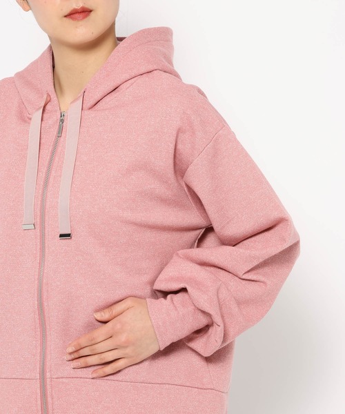mysty woman（ミスティウーマン）の「アソート裏毛ZIPパーカー 322315