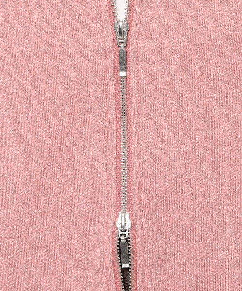 mysty woman（ミスティウーマン）の「アソート裏毛ZIPパーカー  322315（パーカー・レディース・グレー/ブラック/ピンク・FREE）」の5枚目の写真