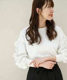 URBAN RESEARCH Sonny Label | 『WEB限定』フリルスリーブプルオーバー(Tシャツ/カットソー)