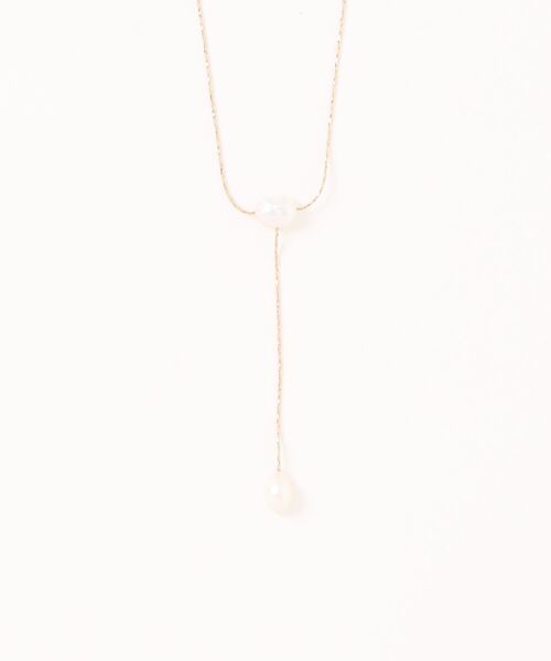 Bab（バブ）の「淡水パールIラインネックレス（ネックレス・レディース・A・ONESIZE）」の7枚目の写真