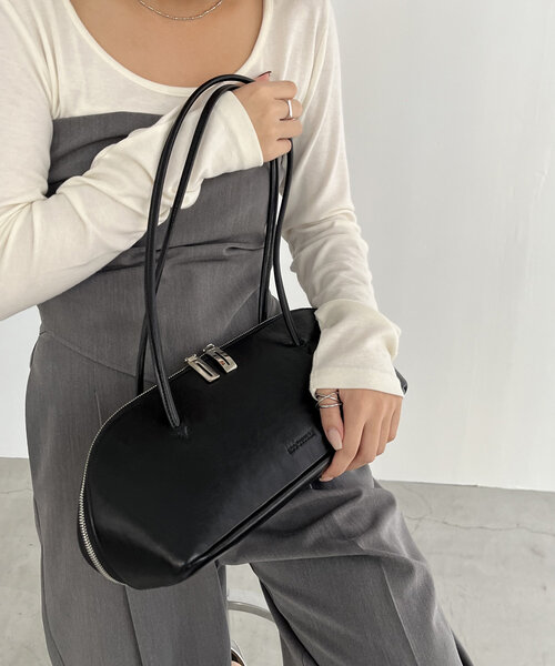 CAPRICIEUX LE'MAGE（カプリシューレマージュ）の「〈ADD CULUMN/アドカラム〉FIGRE BOSTONVINTAGEバッグ（ボストンバッグ・レディース・イエロー/ブラック・FREE）」の6枚目の写真