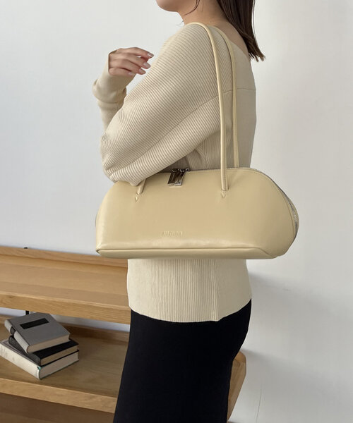 CAPRICIEUX LE'MAGE（カプリシューレマージュ）の「〈ADD CULUMN/アドカラム〉FIGRE BOSTONVINTAGEバッグ（ボストンバッグ・レディース・イエロー/ブラック・FREE）」の11枚目の写真