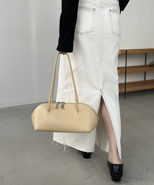 CAPRICIEUX LE'MAGE（カプリシューレマージュ）の「〈ADD CULUMN/アドカラム〉FIGRE BOSTONVINTAGEバッグ（ボストンバッグ・レディース・イエロー/ブラック・FREE）」の13枚目の写真