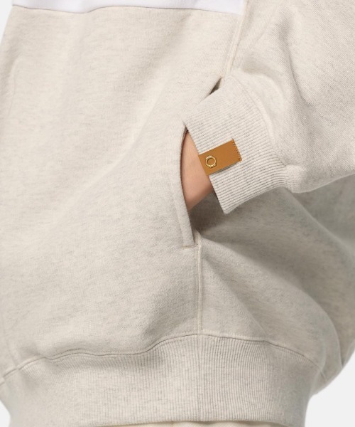 Timberland(ティンバーランド)の「Timberland TOKYO DESIGN COLLECTIVE Half Zip Sweat(ティンバーランド TDC ハーフジップ スウェットシャツ)(スウェット・メンズ・グレー系/ネイビー系・SMALL/MEDIUM/LARGE/X-LARGE)」の5枚目の写真