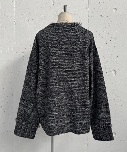 ZOZO限定】TWEED KNIT JACKET（カーディガン/ボレロ）｜MIRROR