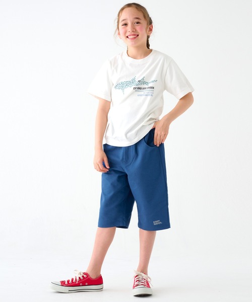 KRIFF MAYER Kid's Collection（クリフメイヤーキッズコレクション）の「メッシュツイルハーフパンツ（その他パンツ・キッズ・ダークグレー/ベージュ/ブラック/カーキ/ブルー・120/130/140/150/160/170）」の12枚目の写真