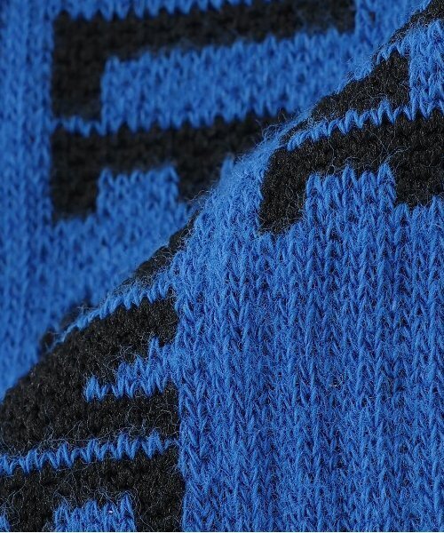 XLARGE KIDS（エクストララージキッズ）の「バーチカルロゴクルーソックス（ソックス/靴下・キッズ・ホワイト/ブラック/ブルー・13-15cm/19-21cm/15-17cm/17-19cm）」の8枚目の写真