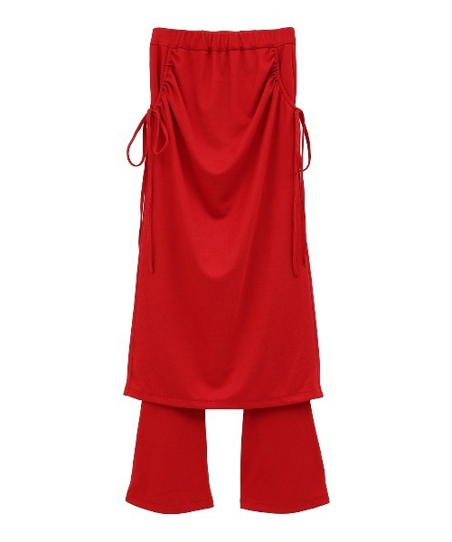 スカート CLANE PANTS LAYERED YAK MINISKIRT PANTS LAYERED YAK MINISKIRT｜SKIRT/PANTS(スカート/パンツ