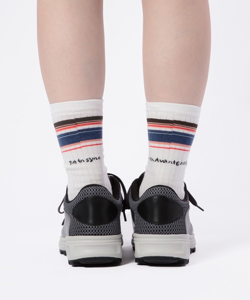 ZOZO（ゾゾ）の「【AVANTGARDEY×ZOZOTOWN】ICON BORDER SOCKS（ソックス/靴下・メンズ・マルチ・FREE）」の2枚目の写真