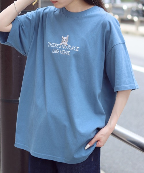 セール】SITRY Animal Embroidery T-Shirt/別注 オーバーサイズ