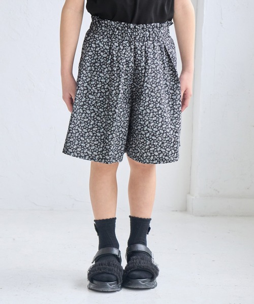 ROPE' PICNIC(ロペピクニック)の「【KIDS/キッズ】プチフラワースカート風キュロット/セットアップ対応(その他パンツ・キッズ・ネイビー/オフホワイト・L/M/S)」の10枚目の写真