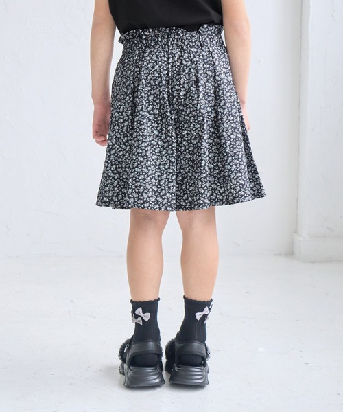 ROPE' PICNIC(ロペピクニック)の「【KIDS/キッズ】プチフラワースカート風キュロット/セットアップ対応(その他パンツ・キッズ・ネイビー/オフホワイト・L/M/S)」の12枚目の写真