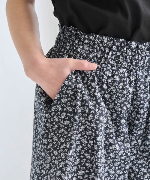 ROPE' PICNIC(ロペピクニック)の「【KIDS/キッズ】プチフラワースカート風キュロット/セットアップ対応(その他パンツ・キッズ・ネイビー/オフホワイト・L/M/S)」の15枚目の写真
