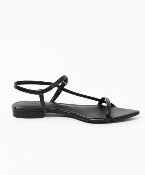 LOWRYS FARM(ローリーズファーム)の「ポインテッドナローサンダル 287486(サンダル・レディース・ブラック/シルバー/レッド/レオパード・MEDIUM/LARGE)」の10枚目の写真