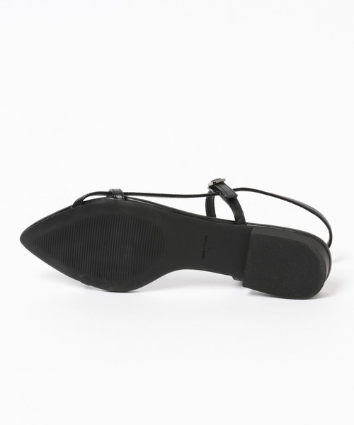 LOWRYS FARM(ローリーズファーム)の「ポインテッドナローサンダル 287486(サンダル・レディース・ブラック/シルバー/レッド/レオパード・MEDIUM/LARGE)」の12枚目の写真