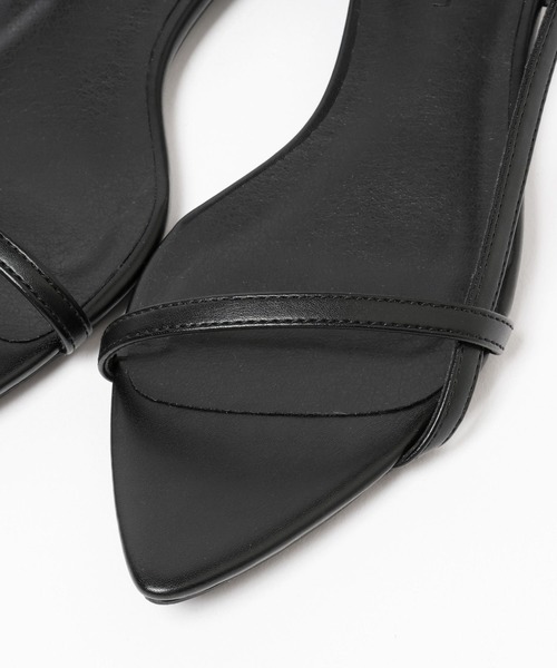 LOWRYS FARM(ローリーズファーム)の「ポインテッドナローサンダル 287486(サンダル・レディース・ブラック/シルバー/レッド/レオパード・MEDIUM/LARGE)」の13枚目の写真